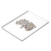 オーケストラのノート&ジャーナル ノートブック (左側)