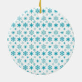 オーケストラのパーソナライズなクリスマスのオーナメント セラミックオーナメント (裏面)