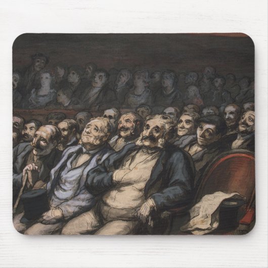 オーケストラの座席、c.1856 マウスパッド (正面)