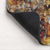 オーケストラの絵画 マウスパッド (コーナー)