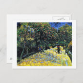 オーケストラの花が咲く大通り ポストカード (正面/裏面)