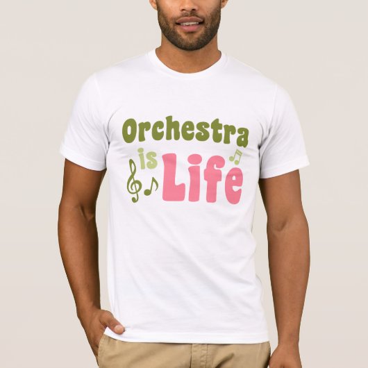 オーケストラは人生だ Tシャツ (正面)