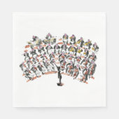 オーケストラパーティーナプキンス スタンダードランチョンナプキン (正面)