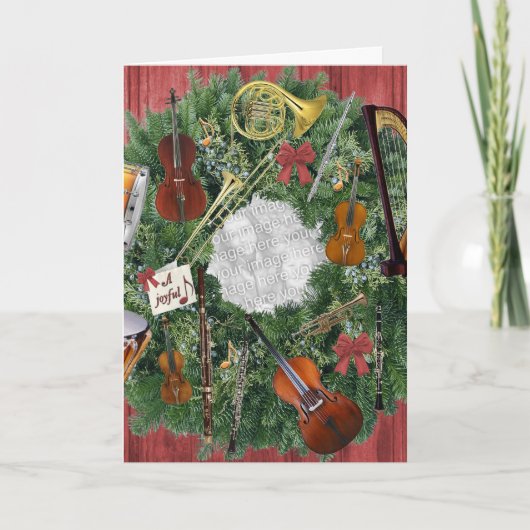 オーケストラリースの写真楽器 シーズンカード (正面)