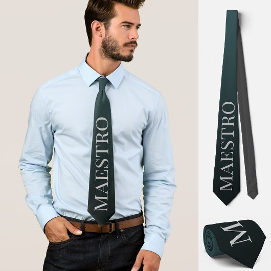 オーケストラ指揮者その他の主力のネクタイ ネクタイ