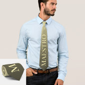 オーケストラ指揮者とマエストロのネクタイ ネクタイ