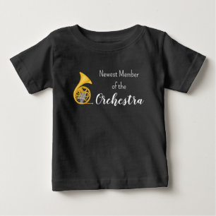 オーケストラ最新団員 フレンチホルン Tシャツ