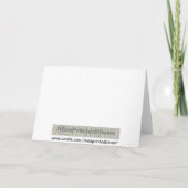 オーケストラ楽器カスタマイズ可能フォトフレーム 招待状 (裏面)