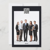 オーケストラ楽器クリスマスヴァイオリンのチェロ シーズンカード (裏面)