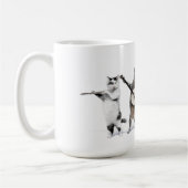 オーケストラ猫コーヒーカップ コーヒーマグカップ (左)