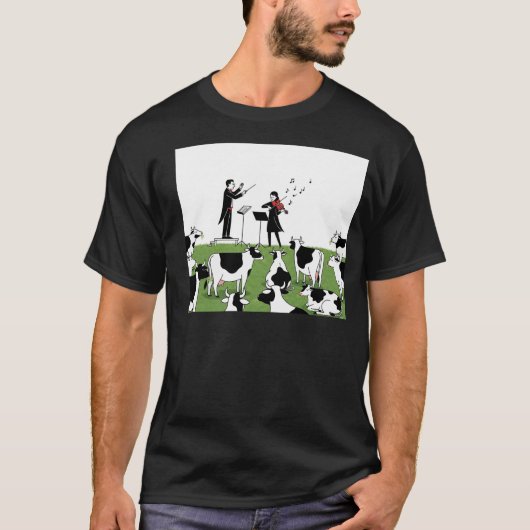 オーケストラ遊ズのミニマリストTシャツ Tシャツ (正面)