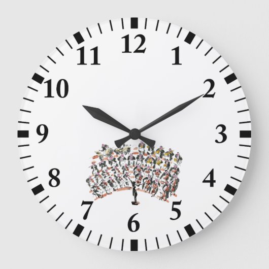 オーケストラ ラージ壁時計 (正面)