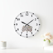 オーケストラ ラージ壁時計 (ホーム)