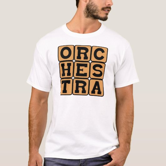 オーケストラ, 交響楽団 Tシャツ (正面)