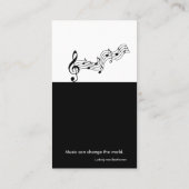 オーケストラ |最高指揮者 名刺 (裏面)