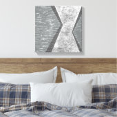 オーケストレーションジオメトリIV キャンバスプリント (インサイチュ (寝室))