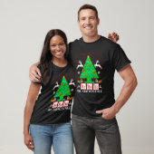オーケミステリーおもしろい科学クリスマスツリー化学者 Tシャツ (ユニセックス)