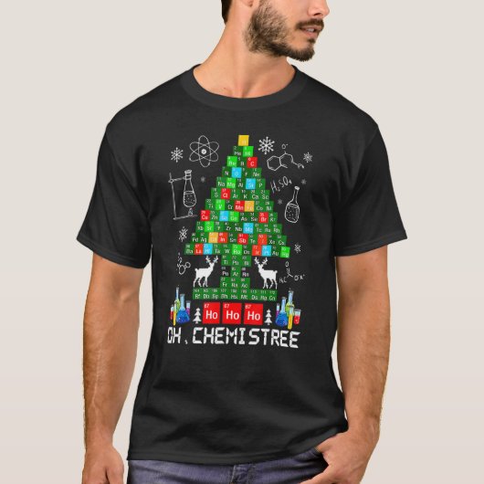 オーケミステリーサイクリスツリー化学Ch Tシャツ (正面)
