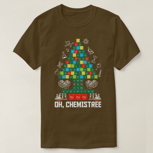 オーケミストリーおもしろい化学 Tシャツ (デザイン正面)