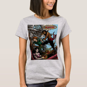 オーケラV2漫画デザイン女子Tシャツの伝説 Tシャツ