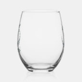 オーケーが最初のヨガはサンスクリットオムモザイクをポーズ ステムなしワイングラス (左)