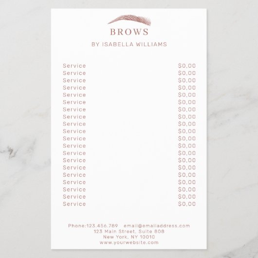 オーゲミニマルンエレガント・フライヤー チラシ (正面)