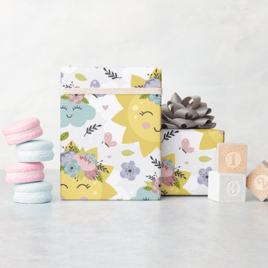 オーサニーデー ラッピングペーパー (ベビーシャワー)