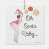 オーサンタベビーピンナップガールセラミックオーナメント セラミックオーナメント (裏面)