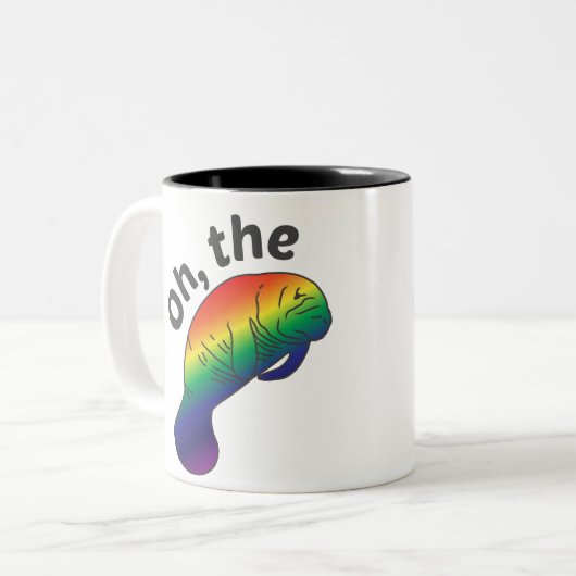 オーザフエマナティーツートーンマグ ツートーンマグカップ (正面左)