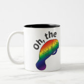 オーザフエマナティーツートーンマグ ツートーンマグカップ (左)