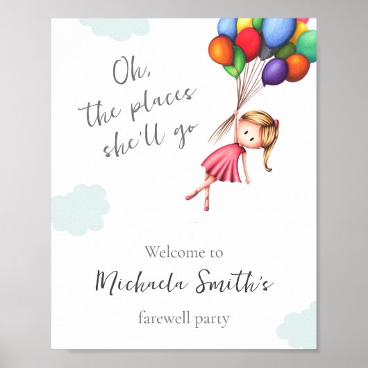 オーザプレースガールリタイアメントパーティーへようこそ ポスター (正面)