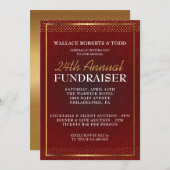 オーシエレガントョーグ企業のラファンドレイザー招待状 招待状 (正面/裏面)