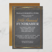 オーシエレガントョーグ企業のラファンドレイザー招待状 招待状 (正面/裏面)