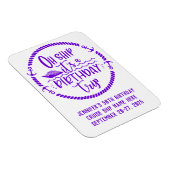 オーシップ誕生日トリップクルーズドア マグネット (右側)