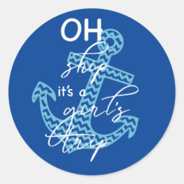 オーシップ・ガールズ・トリップ – おもしろい・クルーズことわざ ラウンドシール