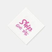 オーシップItsガールズトリップいかりクルーズクルージングCr スタンダードカクテルナプキン (角)