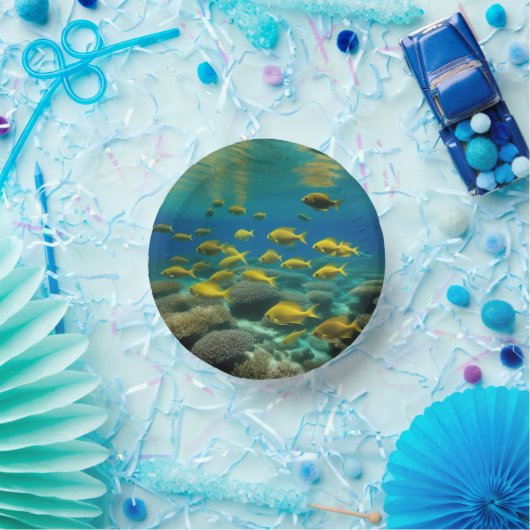 「オーシャニックエレガンスインスパイア魚紙丼」 ペーパーボウル (パーティー)