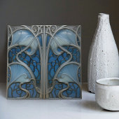 オーシャニックグレースアールヌーボーセラミックタイル タイル