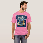 オーシャニックコーヒースプラッシュ Tシャツ (正面フル)