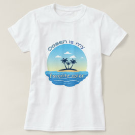 オーシャンイズマイブレンドカラービーチシャツ Tシャツ