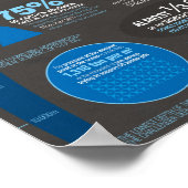 オーシャンインフォグラフィックポスター ポスター (角)