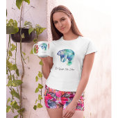 オーシャンウィスパーマナティー、カスタムデザイン Tシャツ