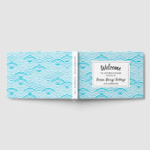 オーシャンウェーブズビーチハウスバケーションルームへようこそ ゲストブック (全面)