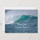 オーシャンウェーブ牧師感謝カード 招待状 (正面)
