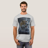 オーシャンエンバーフォックスシャーク | 神話の海の生き物 Tシャツ (正面フル)