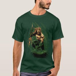 オーシャンキングのトライデントウォリアー ダイナミックコミックアート Tシャツ