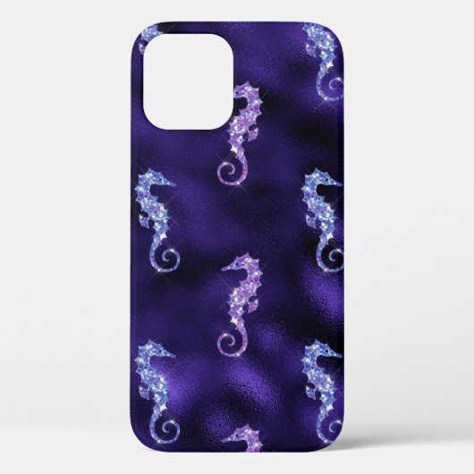 オーシャングラマーカラフルシーホース柄 Case-Mate iPhoneケース (裏面)
