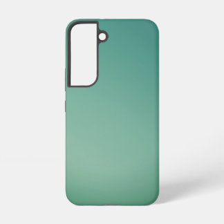 オーシャングリーンオンブレフォンケース SAMSUNG GALAXY S22ケース
