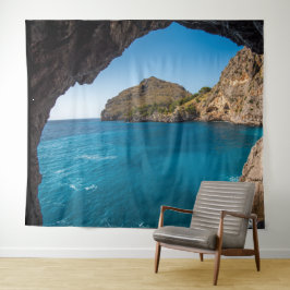 オーシャンケーブの写真用背景シート タペストリー