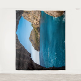 オーシャンケーブの写真用背景シート タペストリー